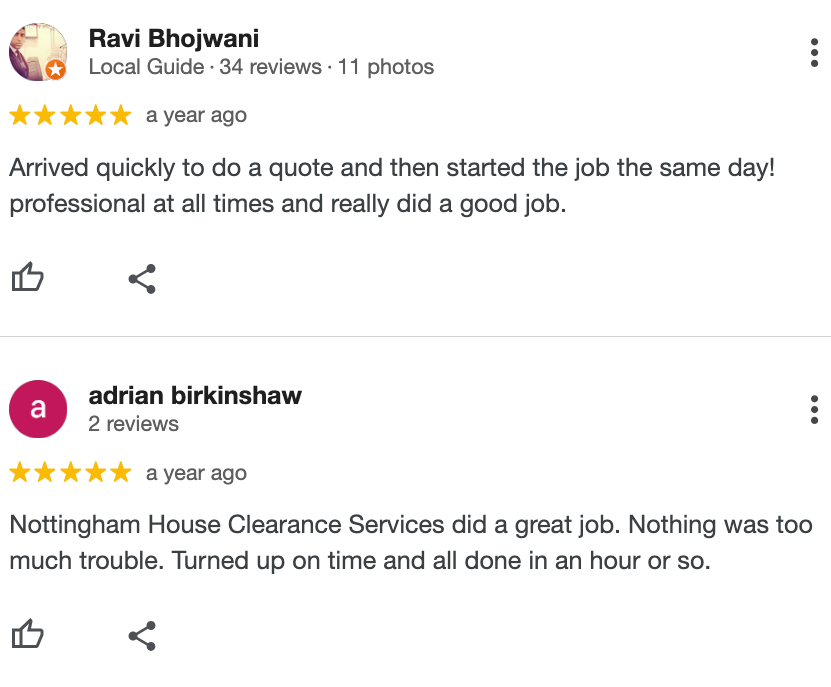 Nottingham house clearance job photo 5 Nottingham house clearance job photo 5