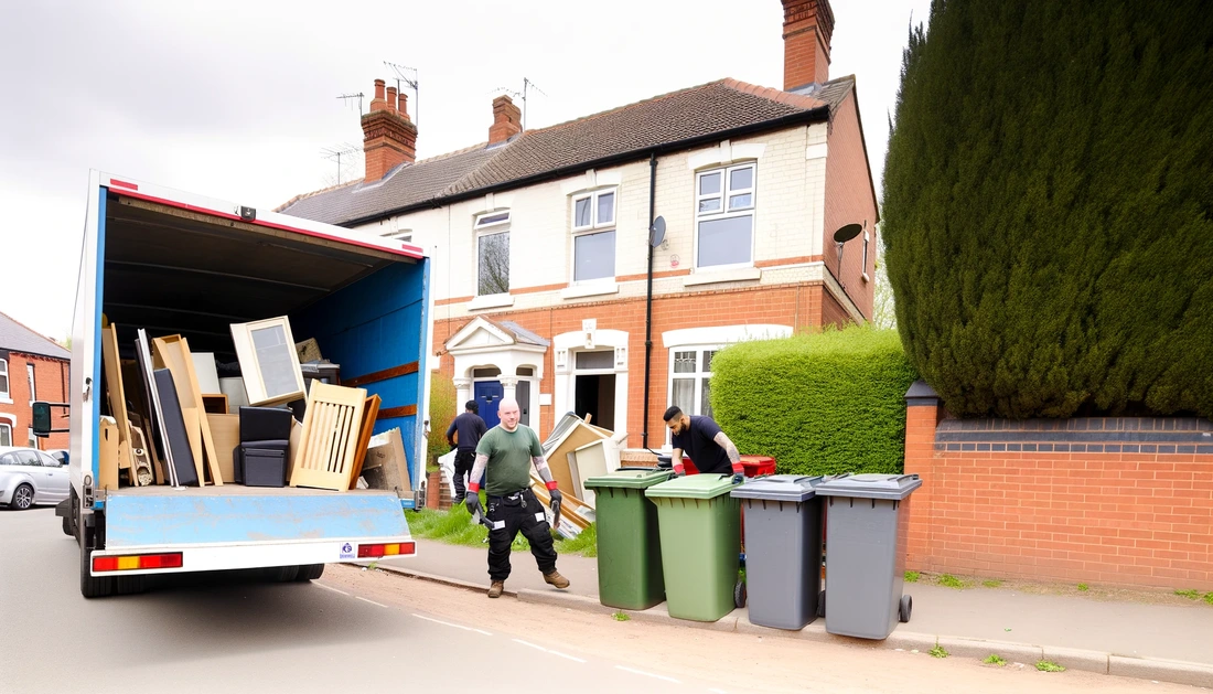 A Nottingham property cleared and left ready for handover A Nottingham property cleared and left ready for handover